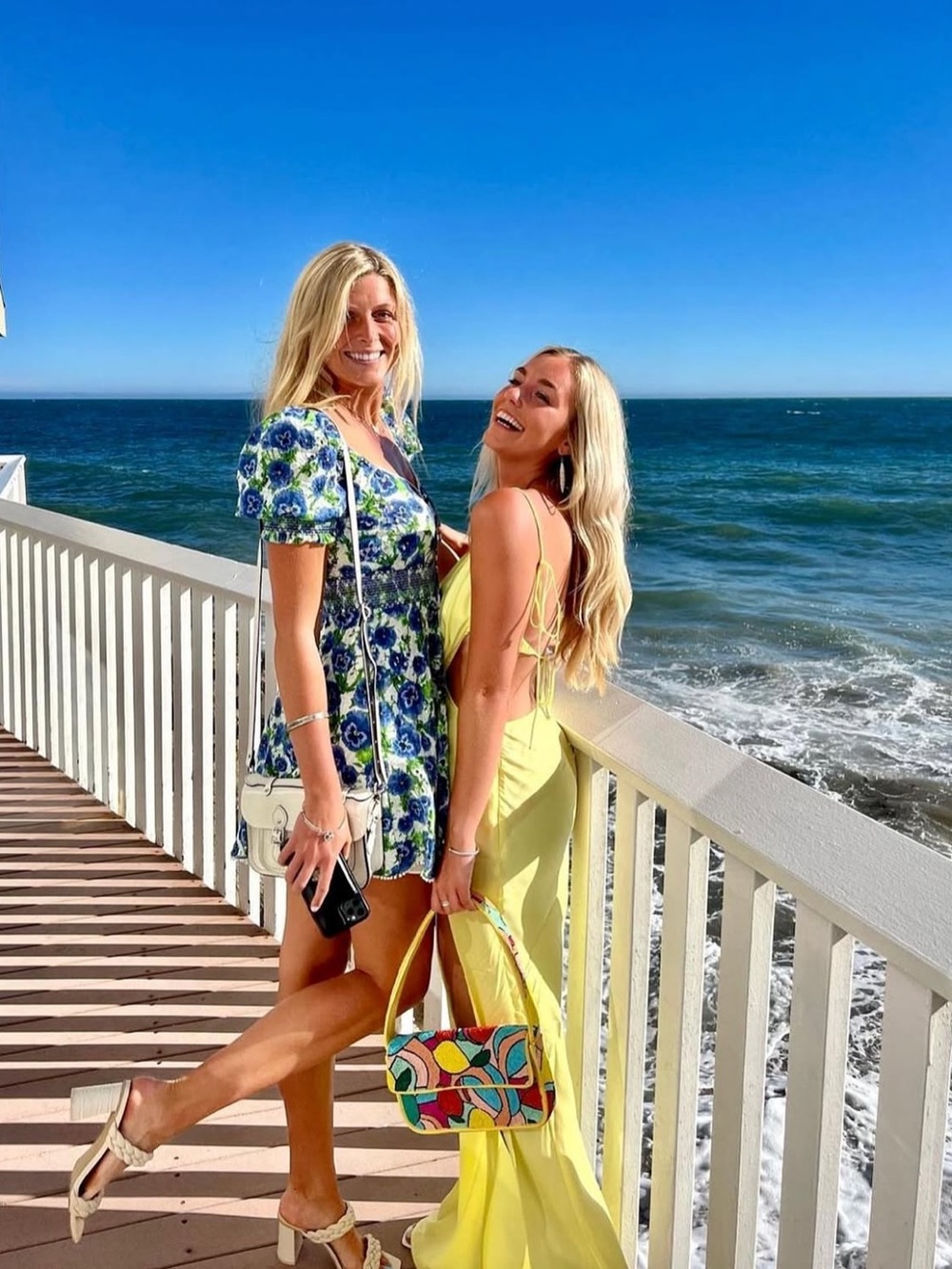 For Love and Lemons Yellow Maxi Dress